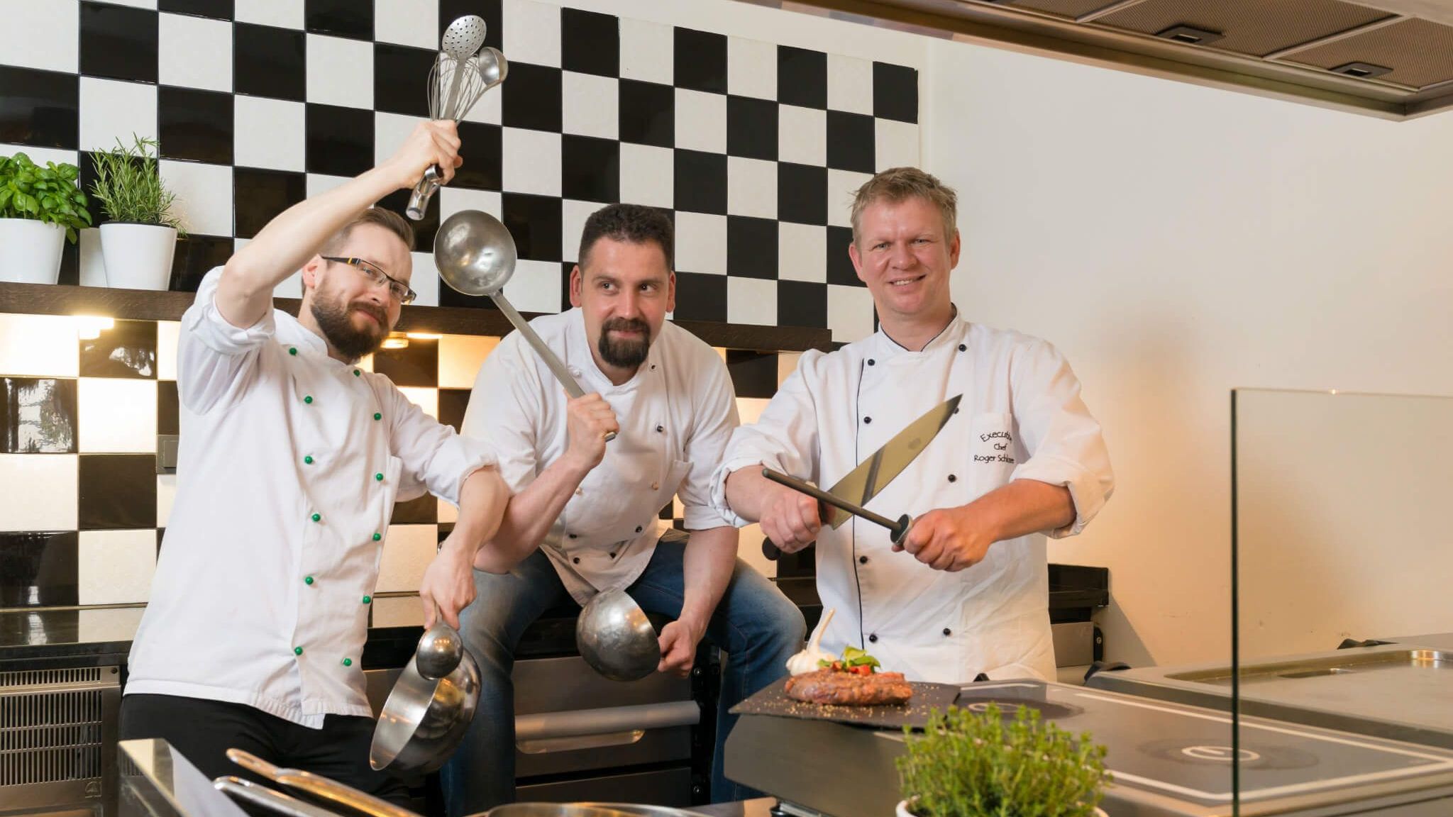 Live Cooking Station Restaurant Brasserie Nürnberg